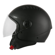 Casco Moto Jet Ryde Negro