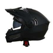 Casco Motocross Lion Negro