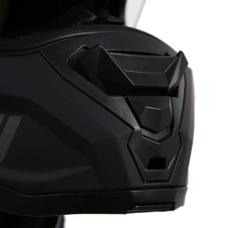 Casco Motocross Lion Negro