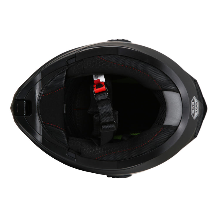 Casco Motocross Lion Negro