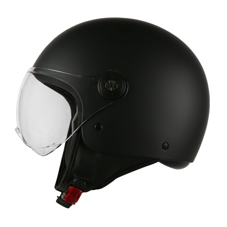 Casco Moto Jet Classic Negro