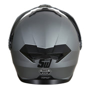 Casco Motocross Lion Gris