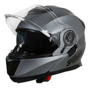 Klappbarer Motorradhelm SPEEDWAY OSMA Mattschwarz