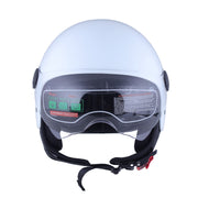 Casco Moto Jet Classic Blanco