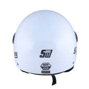 Casco Moto Jet Classic Blanco