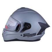 Casco Moto Integral Grit Gris