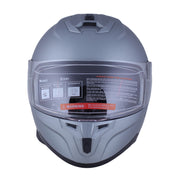 Casco Moto Integral Grit Gris