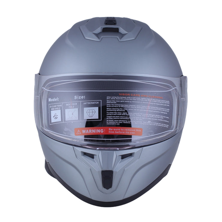 Casco Moto Integral Grit Gris