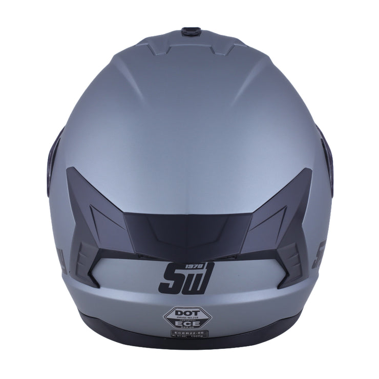 Casco Moto Integral Grit Gris